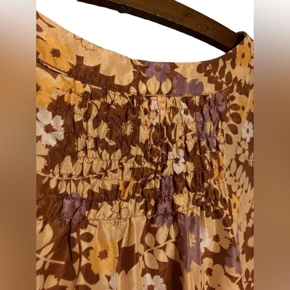 Cote Femme Silk Shirt Size 12 - Picture 5 of 7